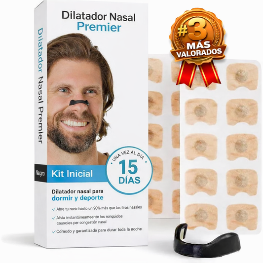 SleepBreathe Pro – Tiras Nasales Magnéticas